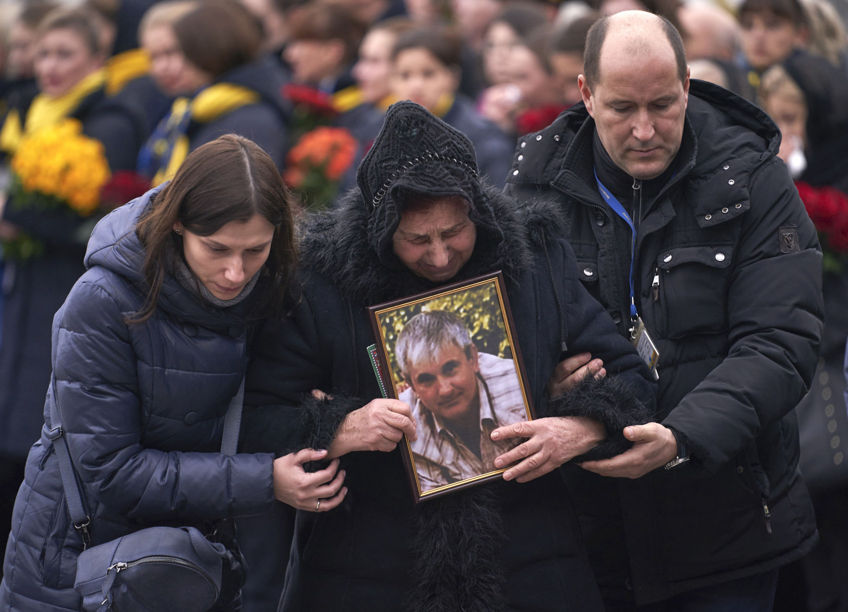 APTOPIX Ukraine Plane Crash